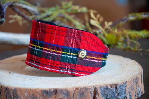 Collare fibbia tartan Pada Creazioni